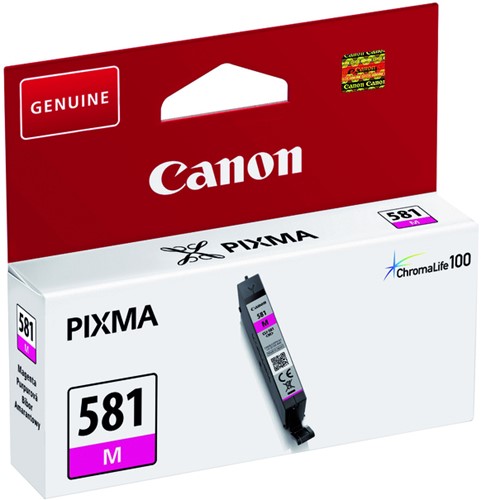 Inktcartridge Canon CLI-581 rood 1 Stuk