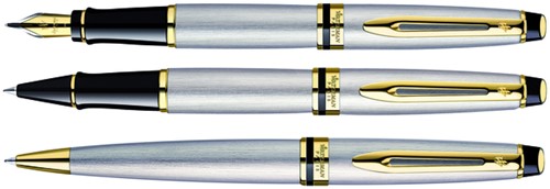 Balpen Waterman Expert GT M roestvrij staal 1 Stuk-2