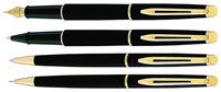 Rollerpen Waterman Hemisp GT F mat zwart 1 Stuk-2