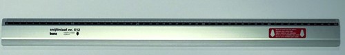 Snijliniaal Bura 512 Antica 50cm aluminium 1 Stuk