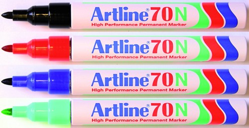 Viltstift Artline 70 rond 1.5mm zwart 1 Stuk-3