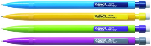 Vulpotlood Bic Matic fun HB 0.7mm 3 Stuk-2