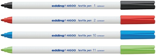 Textielmarker edding 4600 rond 1mm lichtgroen 1 Stuk-2