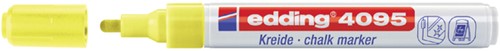Krijtstift edding 4095 rond 2-3mm neon geel 1 Stuk