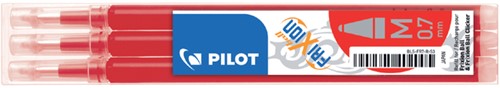 Rollerpenvulling PILOT friXion BLS-FR7 M rood 3 Stuk