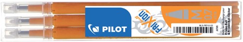 Rollerpenvulling PILOT friXion BLS-FR7 M oranje 3 Stuk