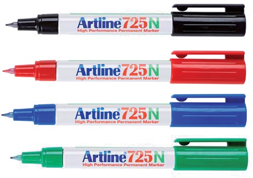 Fineliner Artline 725 rond F rood 1 Stuk-2