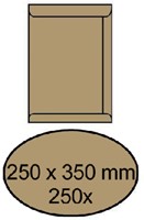Envelop akte IEZZY 250x350mm zelfklevend 90gr br 250 Stuk