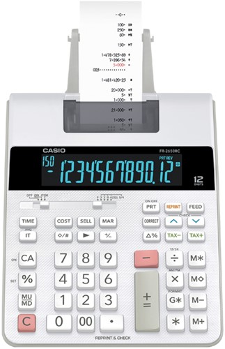 Rekenmachine Casio FR-2650RC 1 Stuk