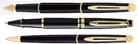 Rollerpen Waterman Expert GT F lak zwart 1 Stuk-2