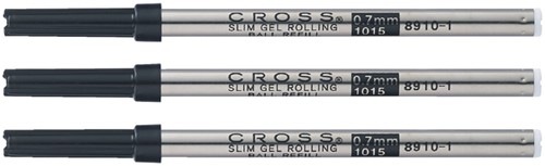 ROLLERPENVULLING CROSS SLIM ZWART 1 Stuk-2