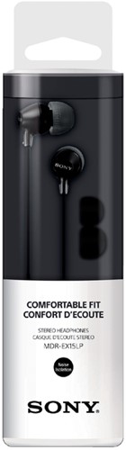Oortelefoon Sony EX15LP basic zwart 1 Stuk-2