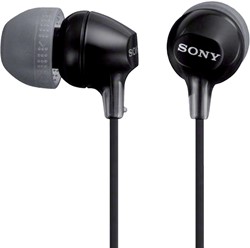 Oortelefoon Sony EX15LP basic zwart 1 Stuk