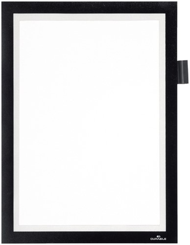Duraframe Durable 499301 Note A4 zelfklevend zwart 1 Stuk-1