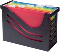 Hangmappenbox Djois Re-Solution + 5 hangmappen zw 1 Stuk