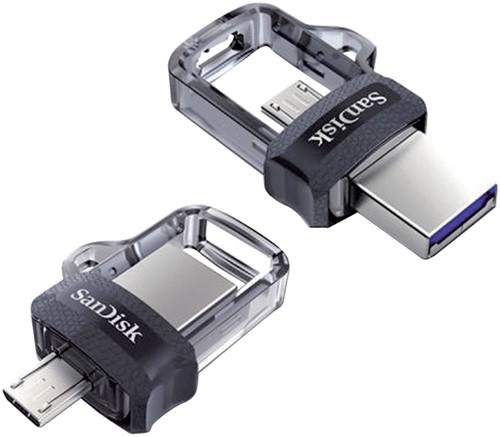 USB stick 3.0 Sandisk Dual Micro Ultra 256GB 1 Stuk