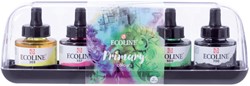Inkt Talens Ecoline met pipet primary set a 5 ass 5 Stuk