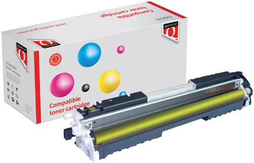 Tonercartridge Quantore HP CE126A geel 1 Stuk