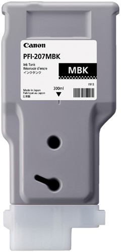 Inktcartridge Canon PFI-207 mat zwart 1 Stuk