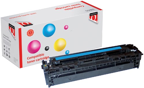 Tonercartridge Quantore HP CB541A 125A blauw 1 Stuk