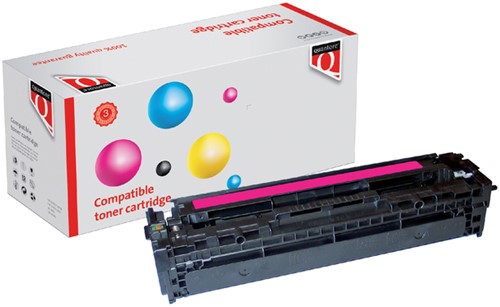 Tonercartridge Quantore HP CB543A 125A rood 1 Stuk