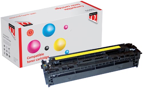 Tonercartridge Quantore HP CB542A 125A geel 1 Stuk