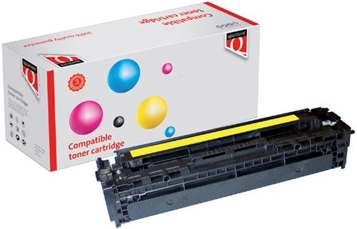 Tonercartridge Quantore HP CE322A 128A geel 1 Stuk