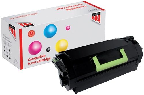 Tonercartridge Quantore Lexmark 52D0HA0 zwart 1 Stuk