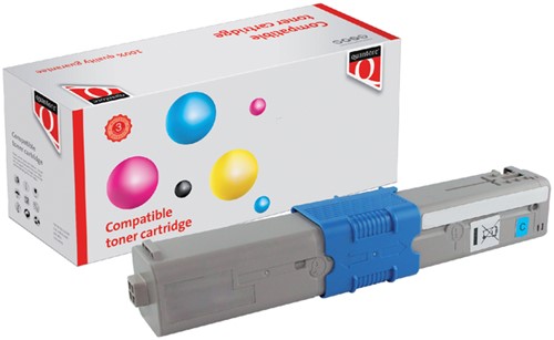 Toner Quantore  Oki 44469706 blauw 1 Stuk