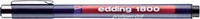 Fineliner edding 1800 0.35mm zwart 1 Stuk
