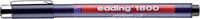 Fineliner edding 1800 0.25-0.35-0.5mm zwart 3 Stuk-1