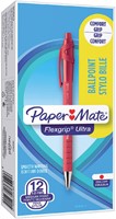 Balpen Papermate Flexgrip Ultra M rood 1 Stuk-3