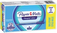 Balpen Papermate Flexgrip Ultra stick M blauw 1 Stuk-3