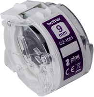 Etiket Brother CZ1001 multifunctioneel 9mm 5m wit 1 Stuk-2