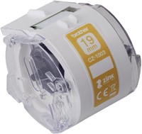 LETTERTAPE BROTHER P-TOUCH TM 521 9MM BLAUW/ZWART-2
