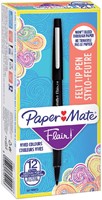 Fineliner Papermate Flair Original M zwart 1 Stuk-3