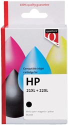Inktcartridge Quantore Hp 21XL 22XL C9351 C9352 2 Stuk