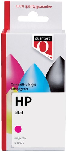 Inktcartridge Quantore Hp 363 C8772ee rood 1 Stuk
