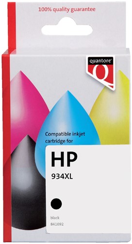 Inktcartridge Quantore Hp 934XL C2p23cn hc zwart 1 Stuk
