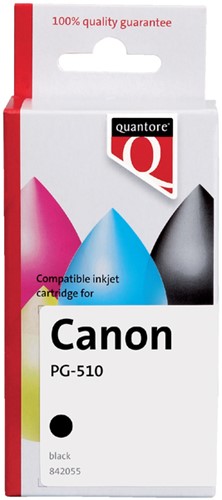 Inktcartridge Quantore Canon Pg-510 zwart 1 Stuk