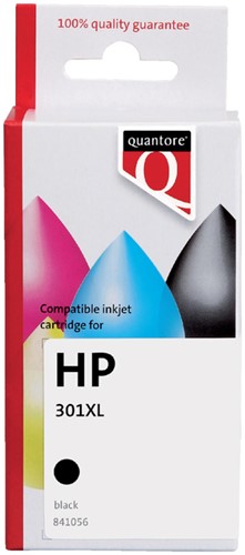 Inktcartridge Quantore Hp 301XL ch563ee hc zwart 1 Stuk