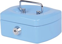 Geldkist Pavo met muntgleuf 125x95x60mm lichtblauw 1 Stuk-3