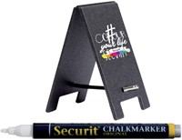 Krijtbord Securit mini tafel set 5 stuks zwart 1 Stuk-3