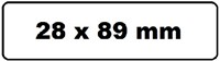 Label Etiket Quantore 99010 28x89mm adres wt 2 Rol-4