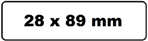 Label Etiket Quantore 99010 28x89mm adres wt 2 Rol-4