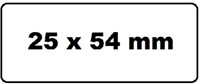 Label Etiket Quantore 11352 54mmx25mm retour wt 1 Rol-4