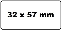 Label Etiket Quantore 11354 57mmx32mm wt 1 Rol-4