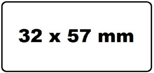 Label Etiket Quantore 11354 57mmx32mm wt 1 Rol-4