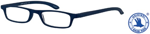 Leesbril I Need You +2.50dpt Zipper blauw 1 Stuk