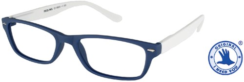 Leesbril I Need You +1.50dpt Feeling blauw-wit 1 Stuk